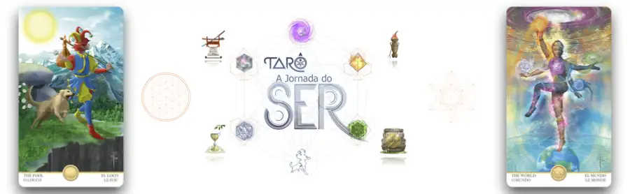 Tarô A Jornada do Ser - slide - Arcanos Maiores